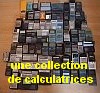 collection de calculatrices